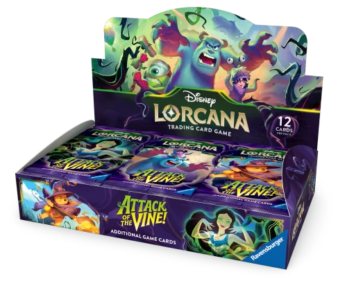 PRE ORDER - Disney Lorcana Attack of the Vine! Booster Box