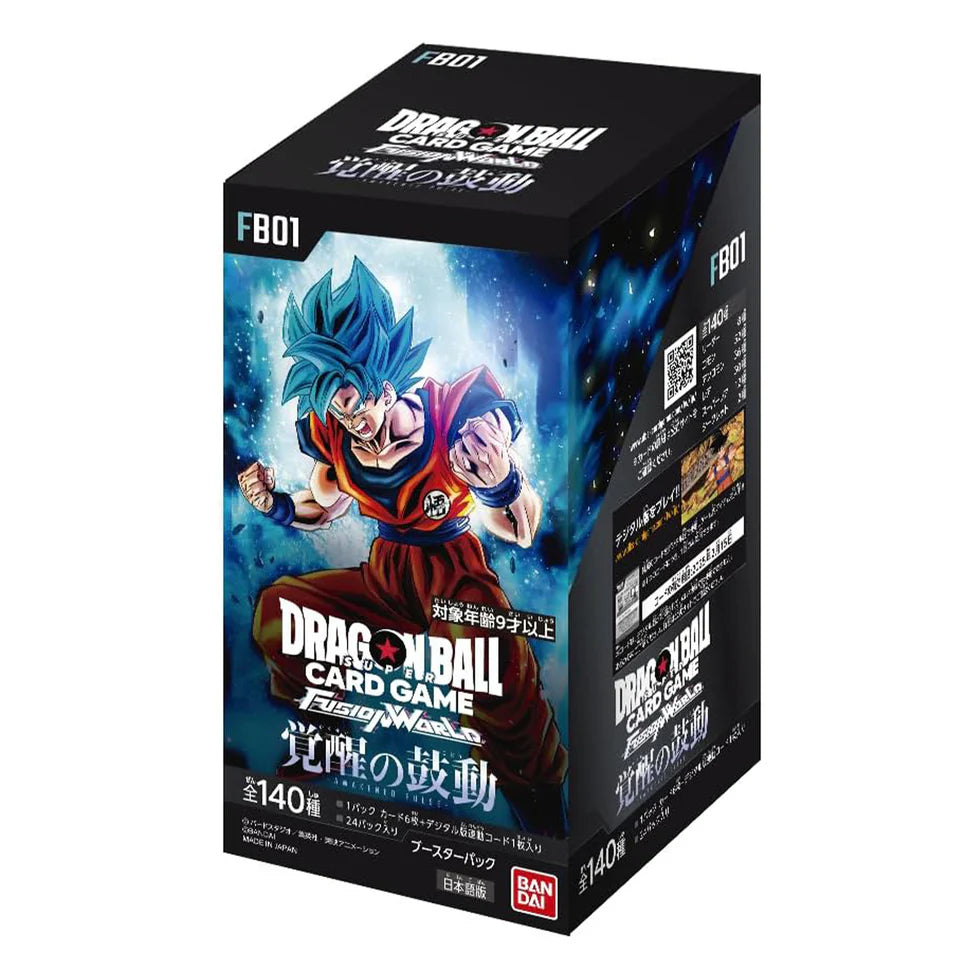 Dragon Ball Super Card Game Fusion World Booster Box - Awakened Pulse [FB01] - Japanese