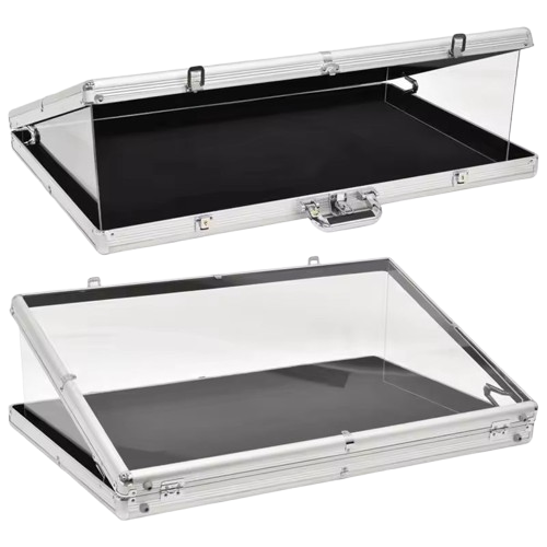 EVORETRO – Aluminium Acrylic Display Showcase – Large