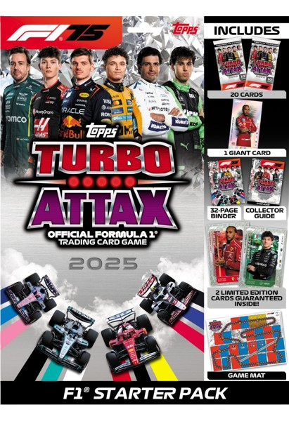 TURBO ATTAX F1 Turbo Attax 2025 Starter Packs