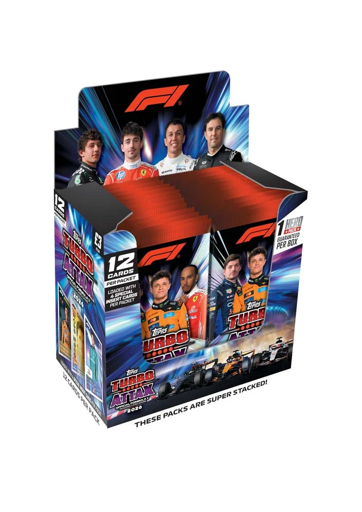 F1 Topps Turbo Attax 2026 Trading Cards Booster Box