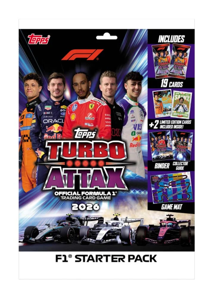 TURBO ATTAX フォーミュラ 1 2023 トレーディングカード ブースター パック