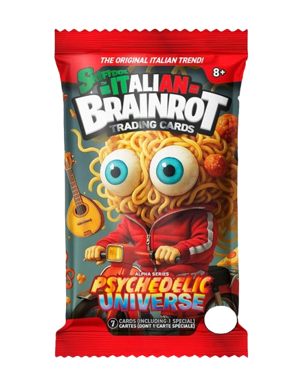 Skifidol Italian Brainrot Trading Card Game Booster Pack (Alpha Series)