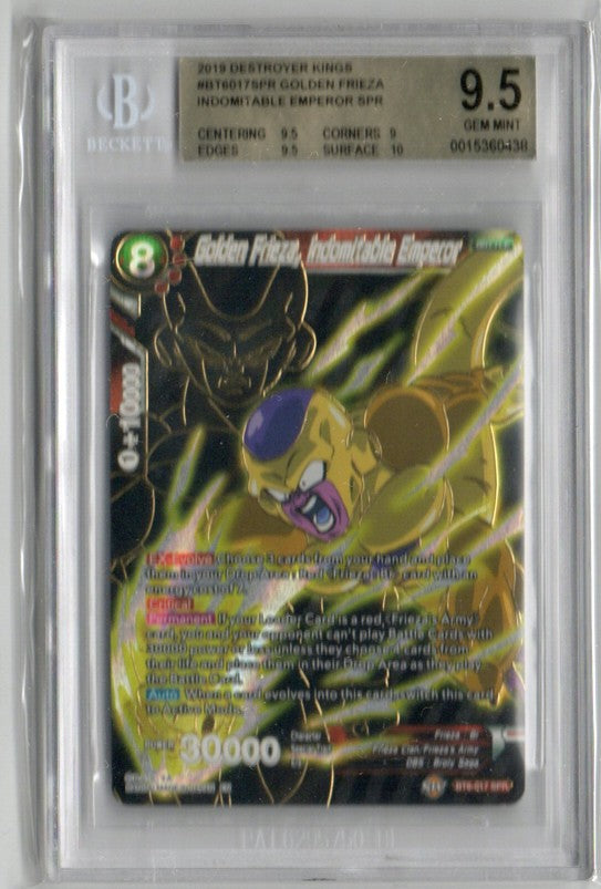 Golden Frieza, Indomitable Emperor SPR - BT6-017 - Beckett 9.5