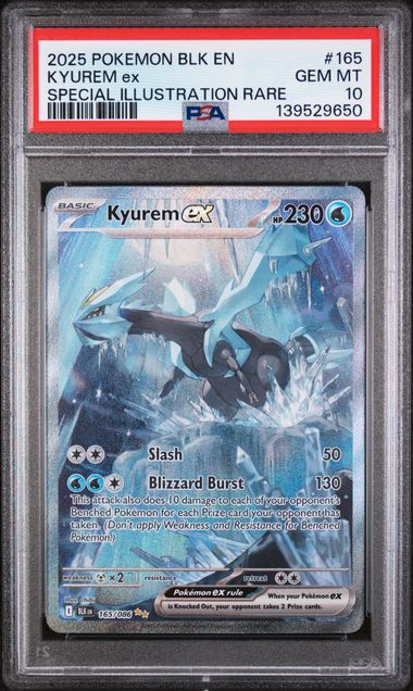KYUREM ex SPECIAL ILLUSTRATION RARE - PSA 10