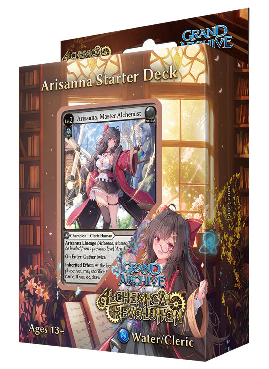 Grand Archive TCG Alchemical Revolution - Arisanna Starter Deck