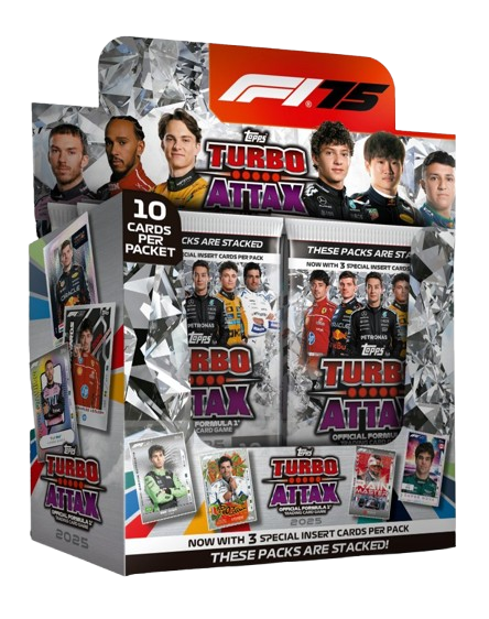 TURBO ATTAX フォーミュラ 1 2023 トレーディングカード ブースター パック