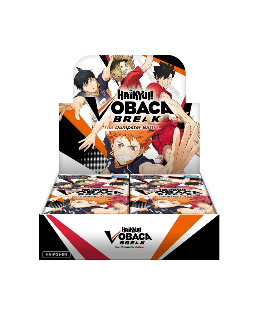 HV-P01 HAIKYU !! Vobaca!! BREAK !! Booster Box Vol.1 (English Version)