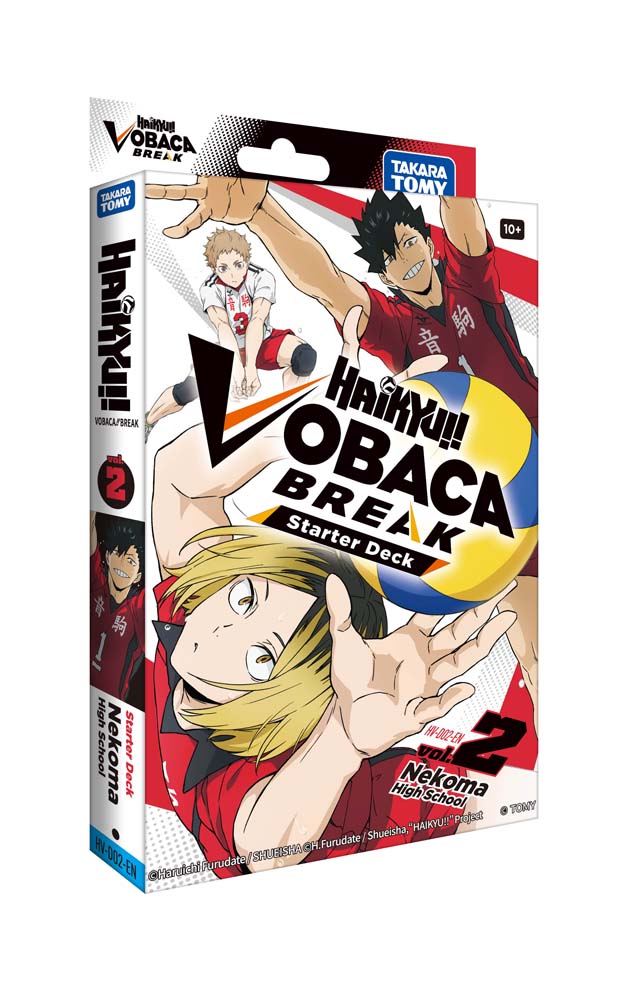 HV-D02 HAIKYU !! VOBACA BREAK: Starter Deck Nekoma High School Trading Card Game (English Version)