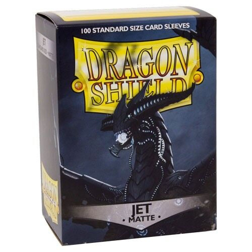 Sleeves - Dragon Shield - Box 100 - Jet Black