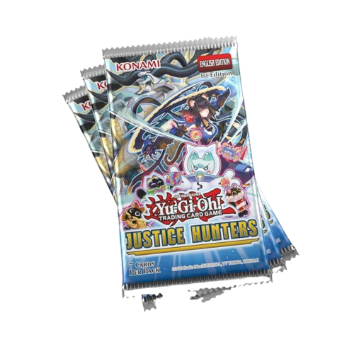 Yu-Gi-Oh! Justice Hunters Booster 3-Pack Tuckbox