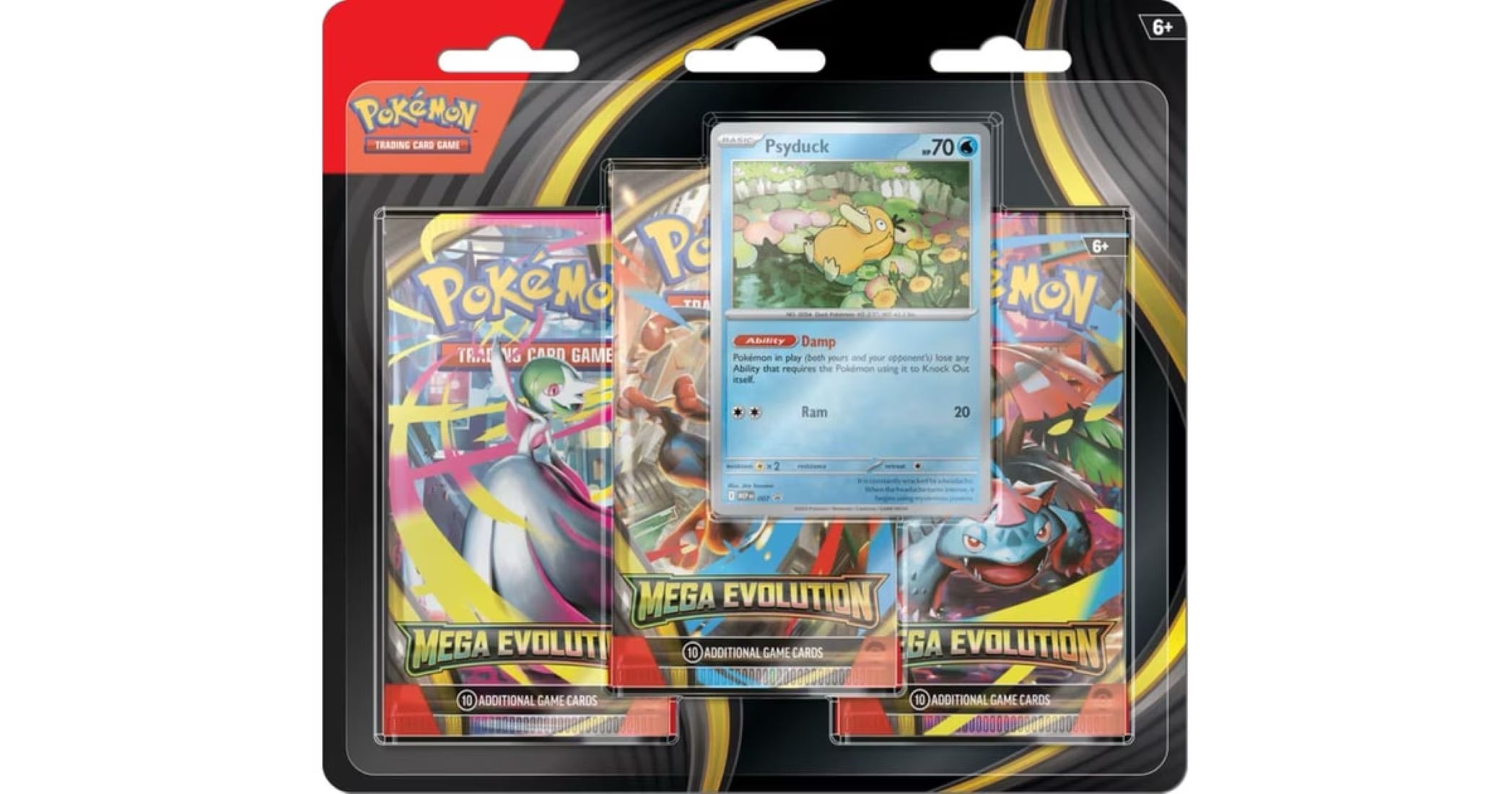 Pokémon TCG Mega Evolution Three Booster Blister