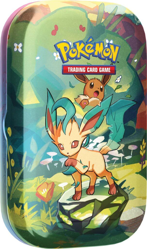 pokemon trading card games scarlet & violet 8.5 prismatic evolutions POKÉMON TCG Scarlet & Violet 8.5 Prismatic Evolutions Mini Tin — Card Masters