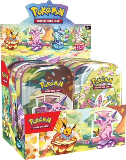 PRE ORDER - POKÉMON TCG Scarlet & Violet 8.5 Prismatic Evolutions Mini Tin