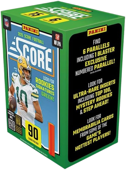 Panini Score 2025 NFL Football Blaster Box