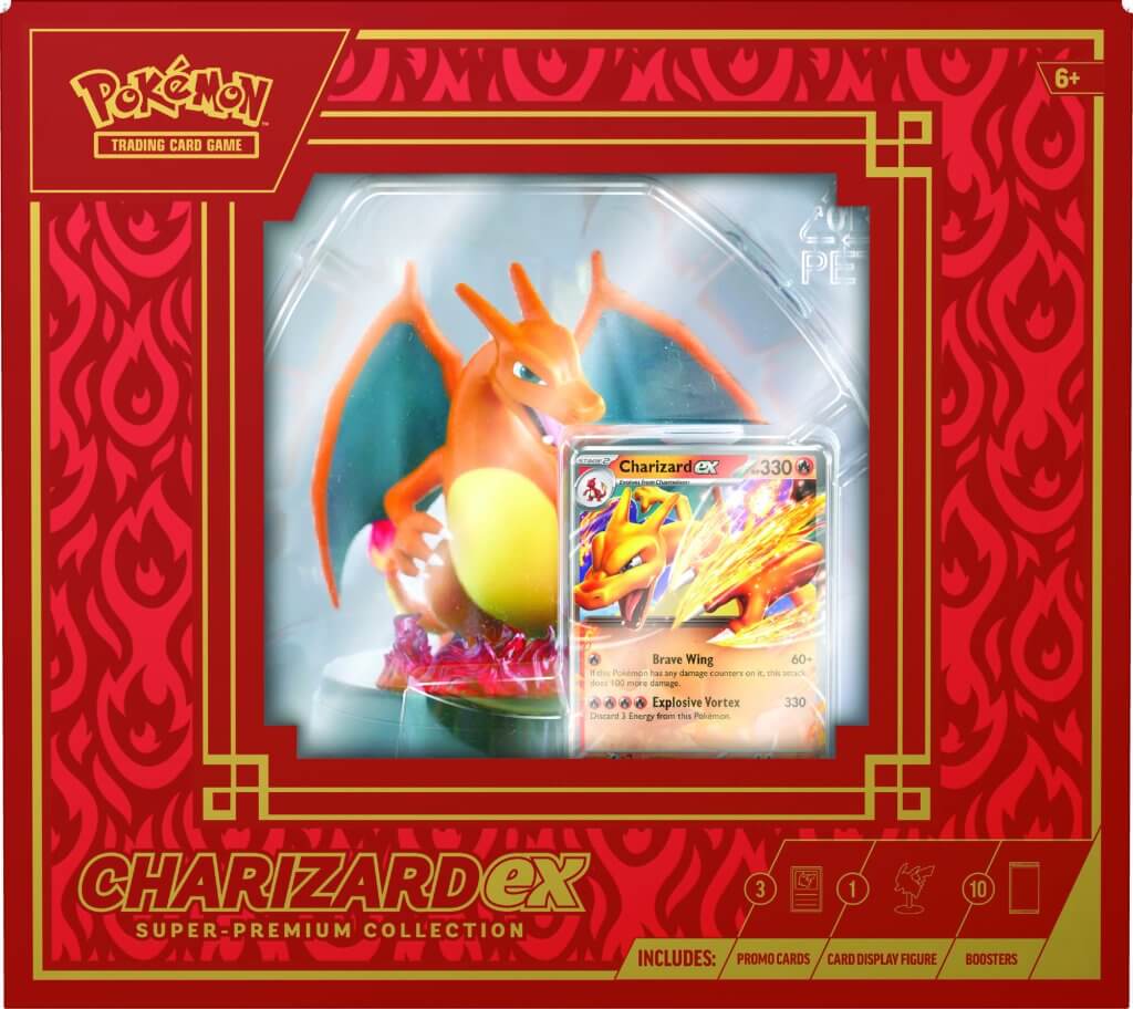 PRE ORDER - POKÉMON TCG Charizard ex Super-Premium Collection