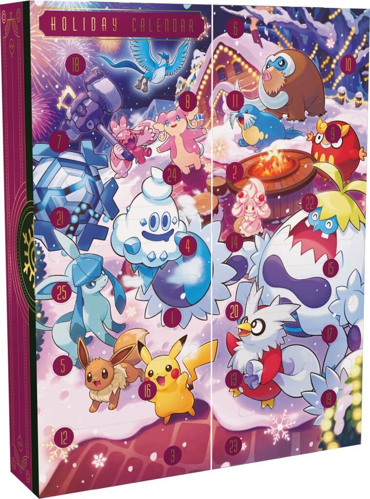 Pokémon TCG Holiday 2025 Calendar
