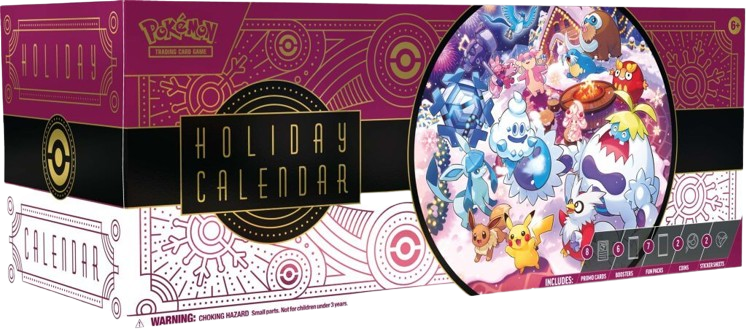 Pokémon TCG Holiday 2025 Calendar