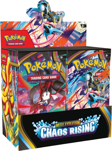 PRE ORDER - Pokémon TCG: Mega Evolution Chaos Rising Booster