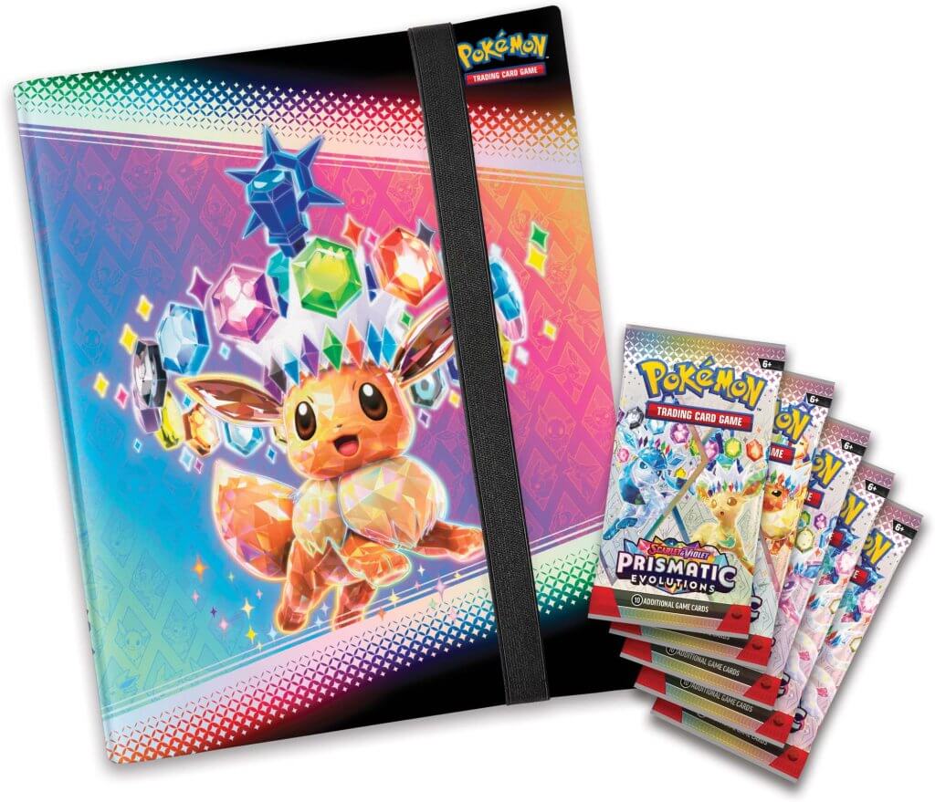 POKÉMON TCG Scarlet & Violet 8.5 Prismatic Evolutions Binder Collectio — Card Masters