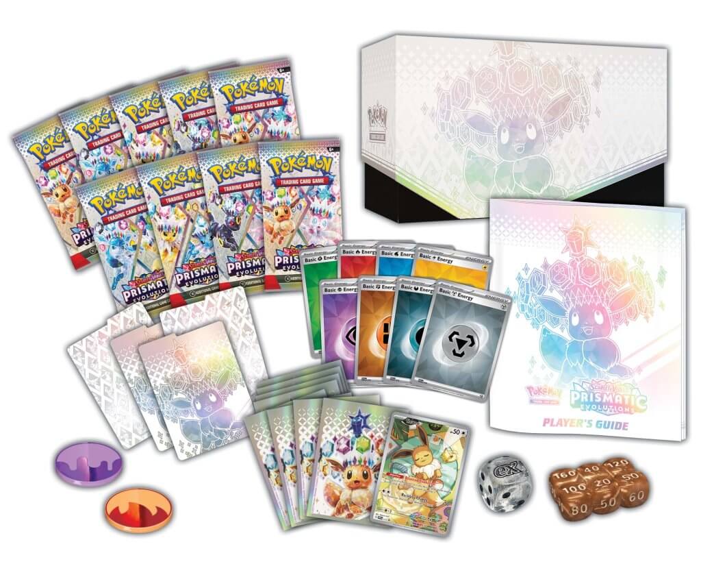 PRE ORDER - POKÉMON TCG Scarlet & Violet 8.5 Prismatic Evolutions Elite Trainer Box