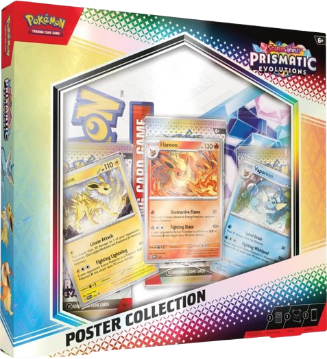 PRE ORDER - POKÉMON TCG Scarlet & Violet 8.5 Prismatic Evolutions Poster Collection