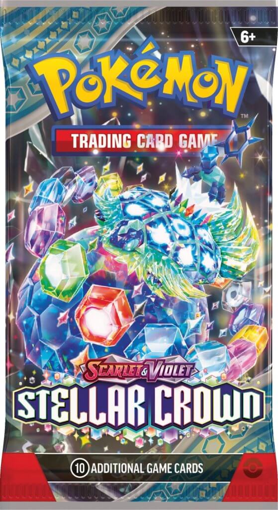 POKÉMON TCG Scarlet & Violet 7 Stellar Crown Booster Pack