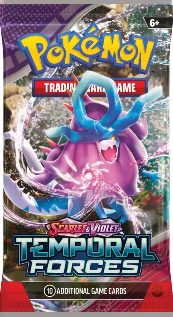 Mr Tofu Stream POKÉMON TCG  - Temporal Forces Booster Pack