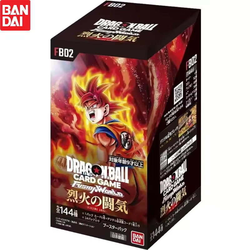 Dragon Ball Super Card Game Fusion World Booster Box - Blazing Aura [FB02] - Japanese