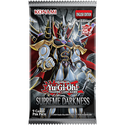 PRE ORDER - Yugioh - Supreme Darkness Booster Pack