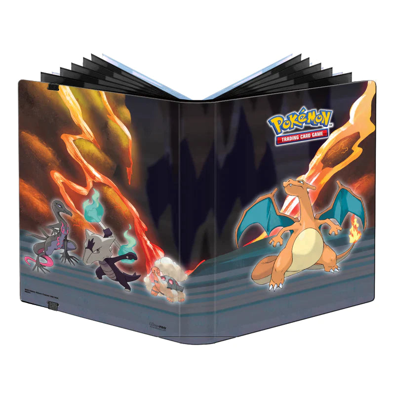 Pokémon Pro Folder 9 Pocket - Gallery シリーズ 灼熱の頂上（リザードン）