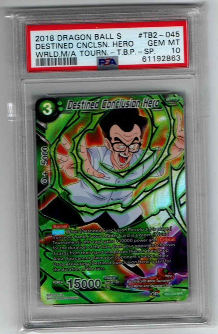 Destined Conclusion Hero - TB2-045 SPR - PSA 10