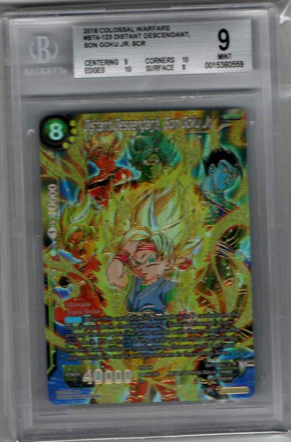 Distant Descendant, Son Goku Jr. - BT4-123 SCR - BGS 9