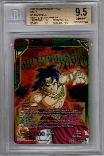Broly, Swift Executioner - Championship 2020 - P-205 - BGS 9.5
