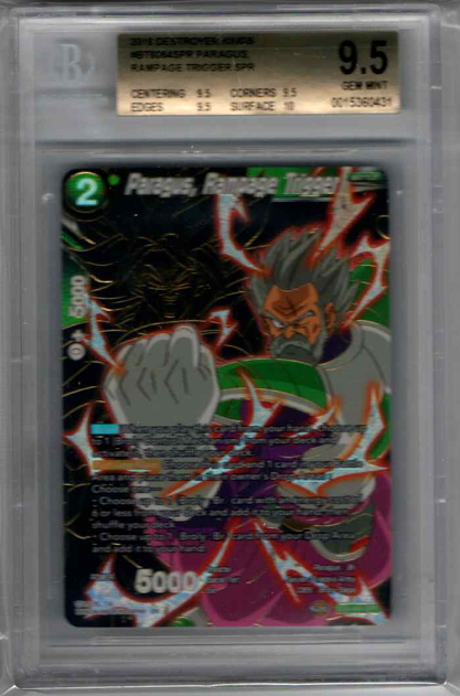 Paragus, Rampage Trigger -  BT6-064 SPR - BGS 9.5