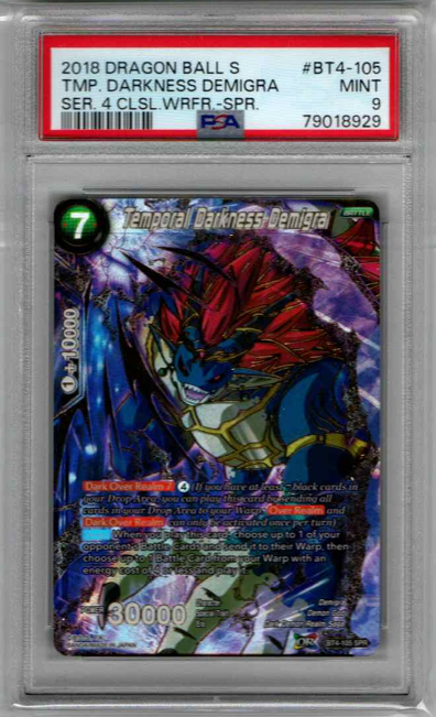 Temporal Darkness Demigra -  BT4-105 SPR - PSA 9
