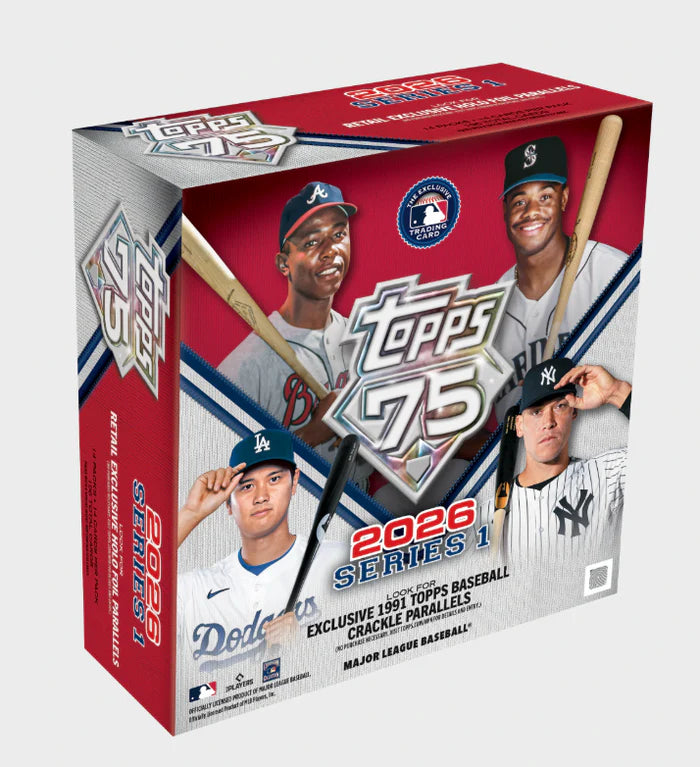 Topps Baseball 2026 Series 1 Mega Box