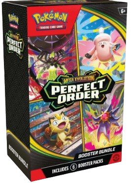 Pokmon TCG: Mega Evolution-Perfect Order Booster Bundle Card Masters Pokmon TCG: Mega Evolution-Perfect Order Booster Bundle Card Masters
