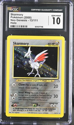 Skarmory - Neo Genesis - CGC 10
