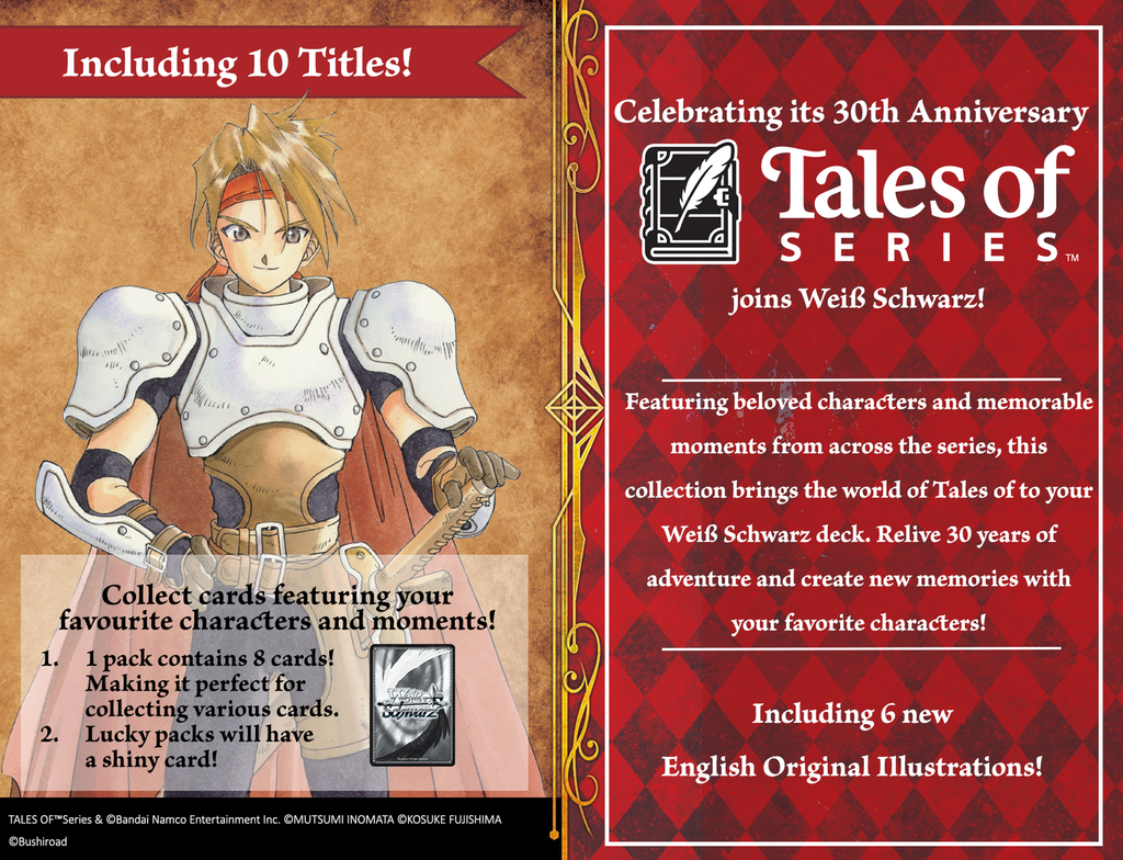 PRE ORDER - [Weiss Schwarz] Tales of SERIES - Booster Box