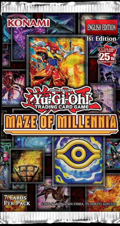 Yu-Gi-Oh! Maze of Millenia Booster Pack 1st Edition