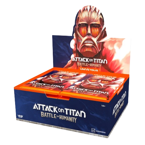 PRE ORDER - UniVersus - Attack on Titan: Battle for Humanity Booster Box