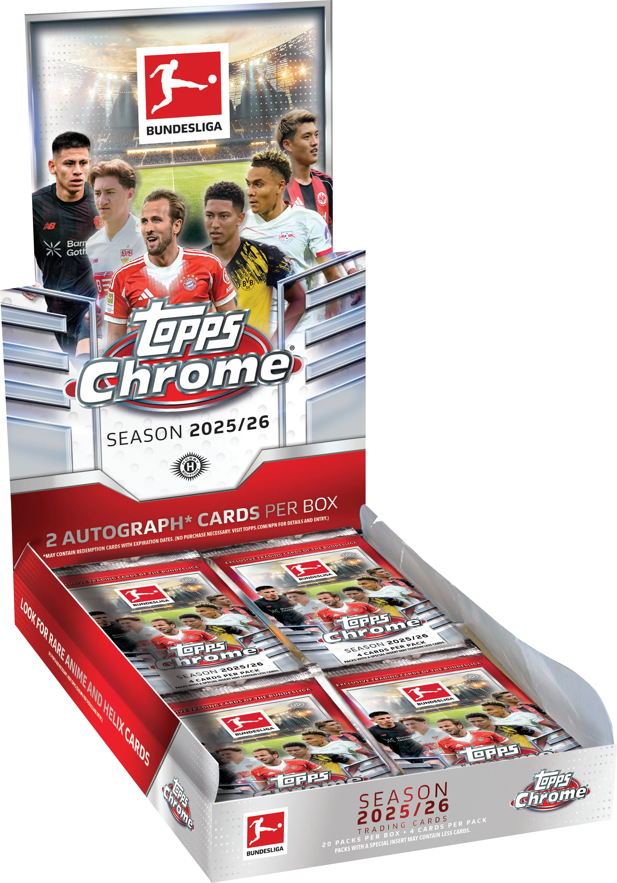 2025/2026 Topps Chrome Bundesliga Hobby Box