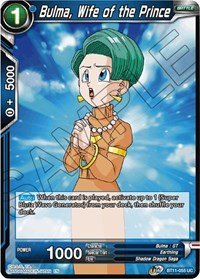 Bulma, Wife of the Prince - BT11-055 - 1st Edition - Card Masters