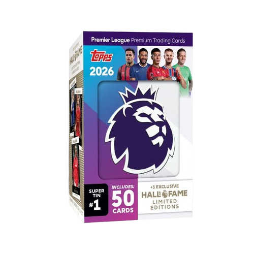 Topps 2026 Premier League Cards Super Tin