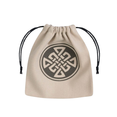 QW – Celtic Beige & black Dice Bag