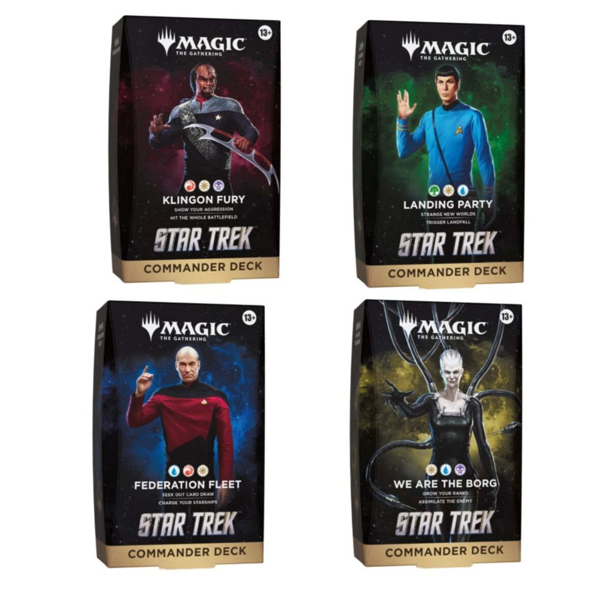 PRE ORDER - Magic Star Trek - Commander Deck