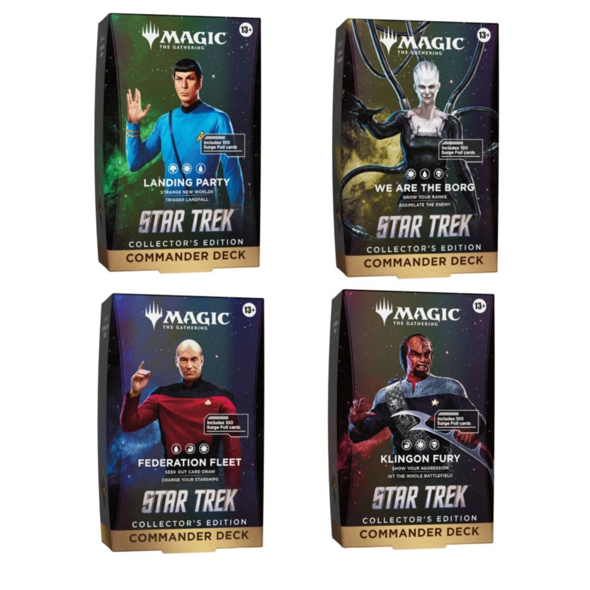 PRE ORDER - Magic Star Trek - Collector Commander Deck