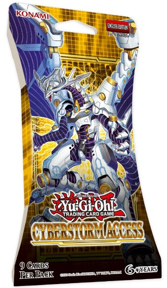 Yu-Gi-Oh! Blister Pack - Cyberstorm Access (1st Edition) Card Masters Yu-Gi-Oh! Blister Pack - Cyberstorm Access (1st Edition) Card Masters