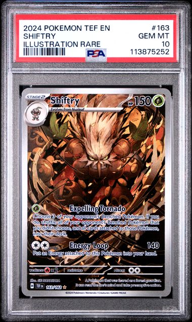 SHIFTRY ILLUSTRATION RARE - PSA 10